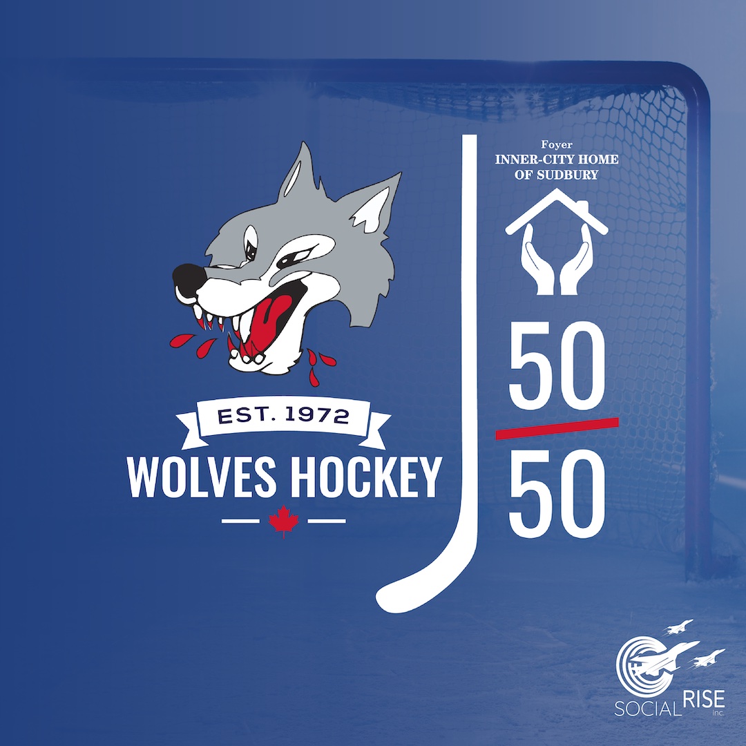 Sudbury Wolves Hockey Logo Design